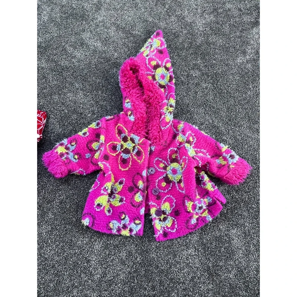 Hanna Anderson lot of 3 -‎ Sweater, Sweater Dress, Jacket Size 60 US 3-6 Months